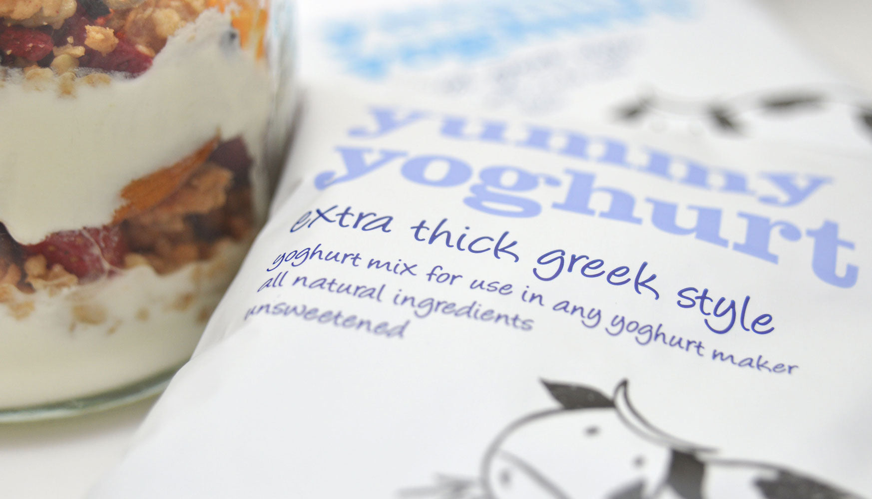 Extra thick greek yoghurt for home yogurt makers